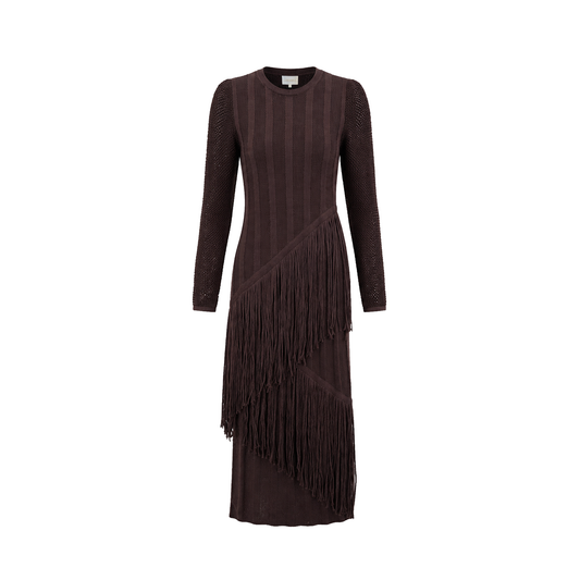 Carolina K Hunter Dress in Brown