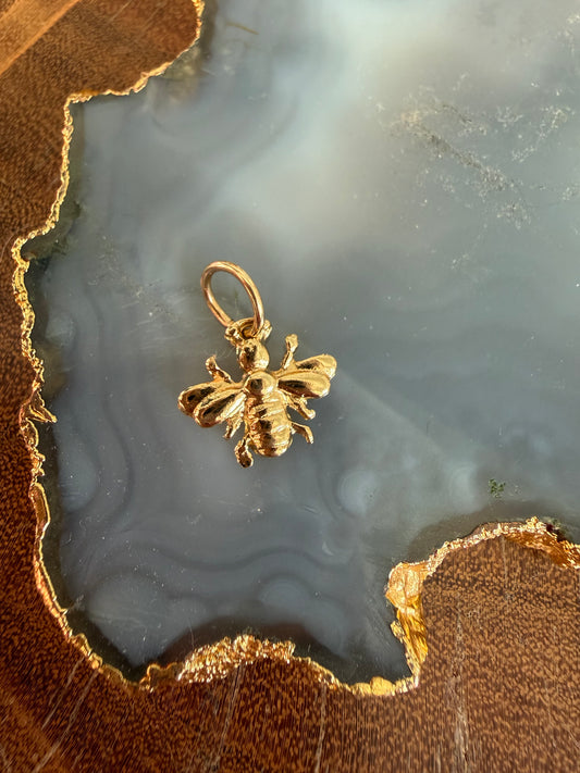 Cristina V Gold Bee Charm