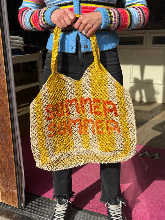 The Jacksons Summer Stripe Tote