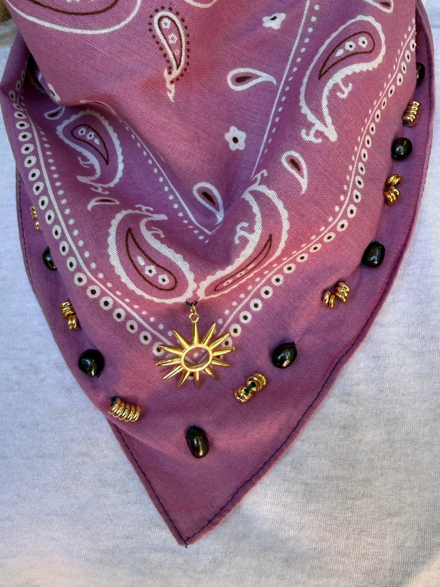 Bandana Moon Pearl Bandana