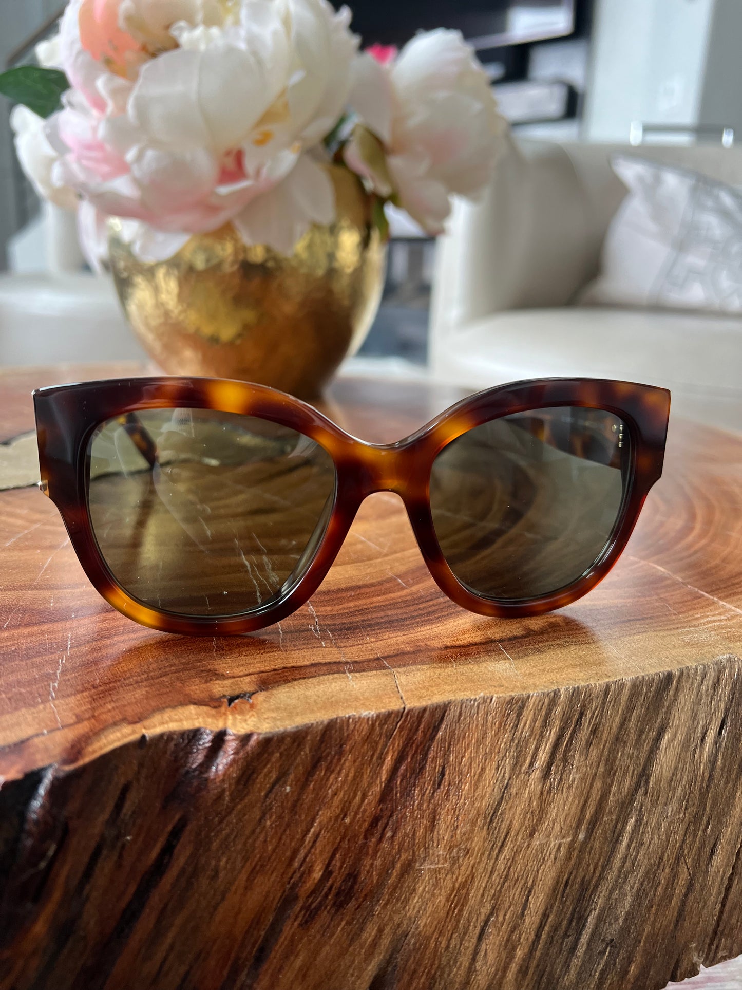 YSL Logo Sunglasses