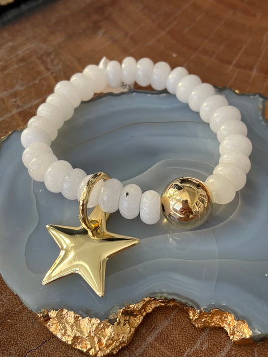 Lauren Amble Gemstone Star Bracelet