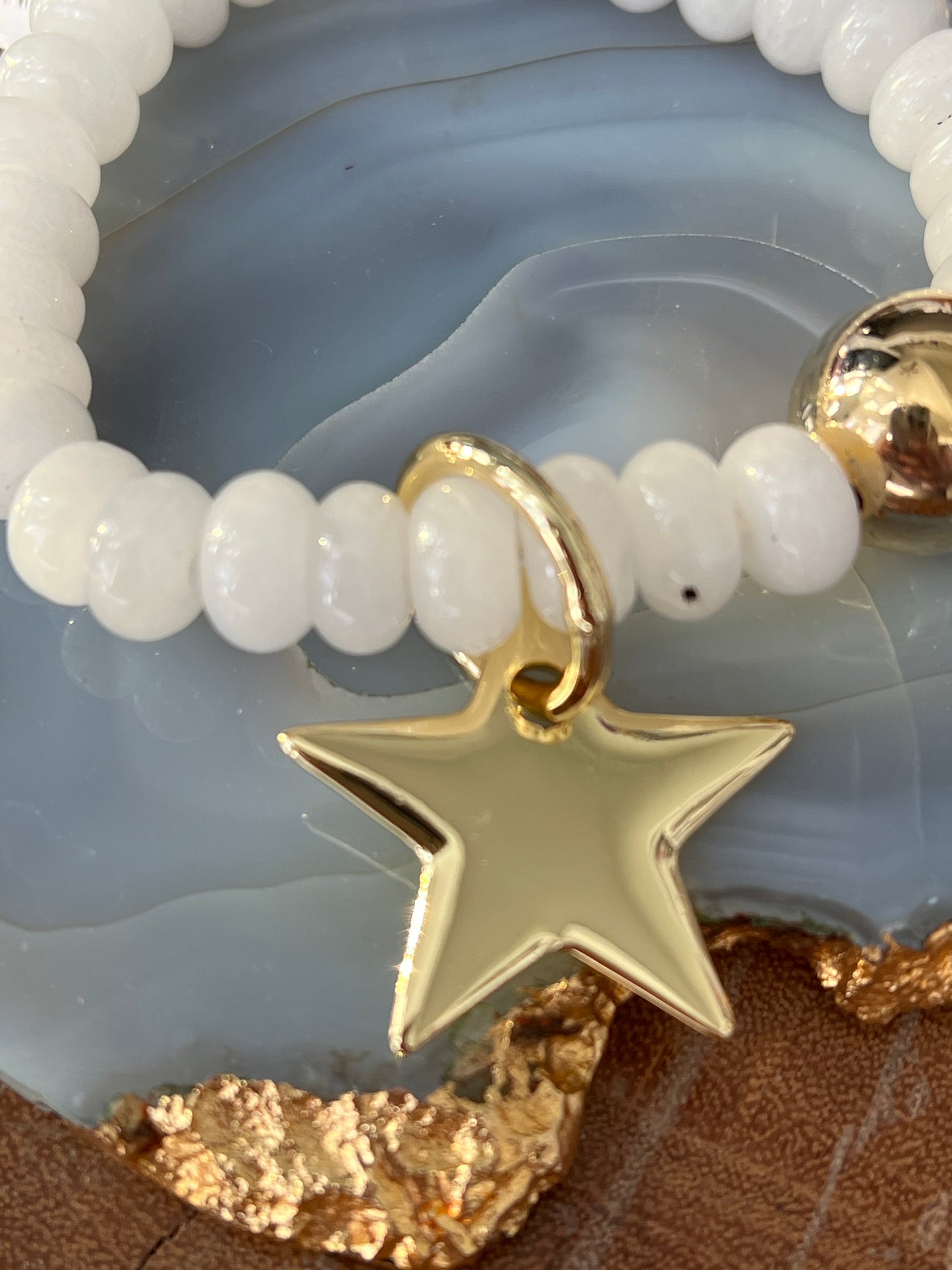 Lauren Amble Gemstone Star Bracelet