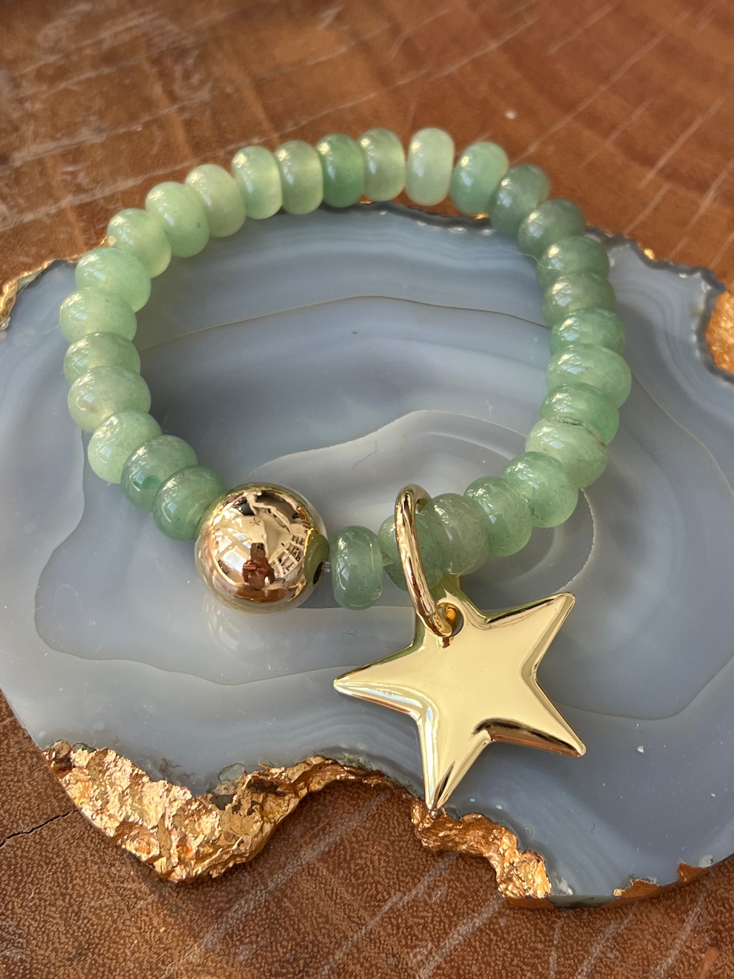 Lauren Amble Gemstone Star Bracelet