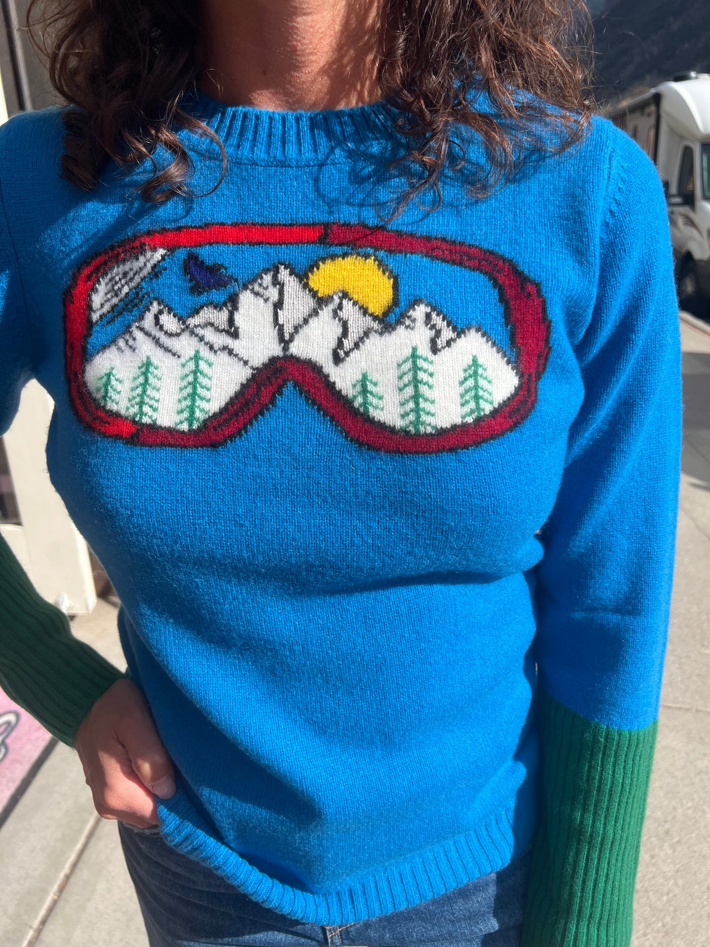 NAW Ski Goggles Sweater
