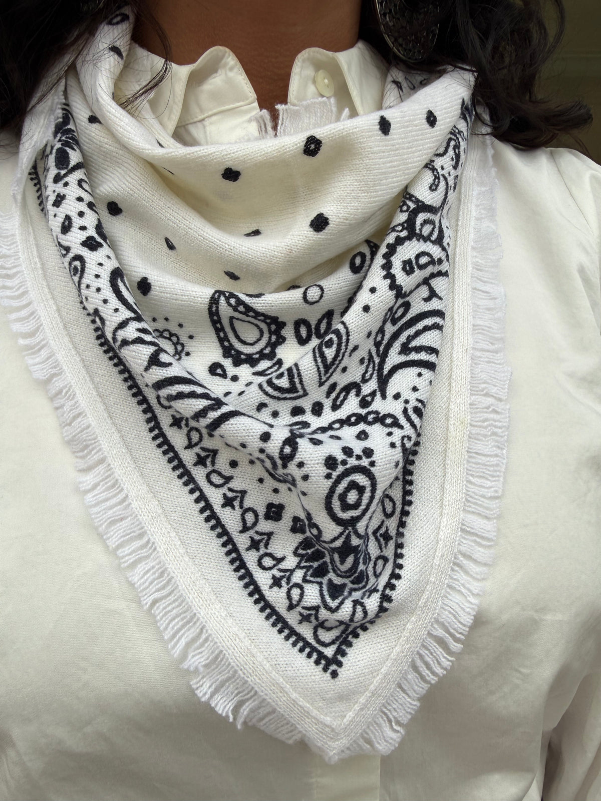 W&W Printed Bandana