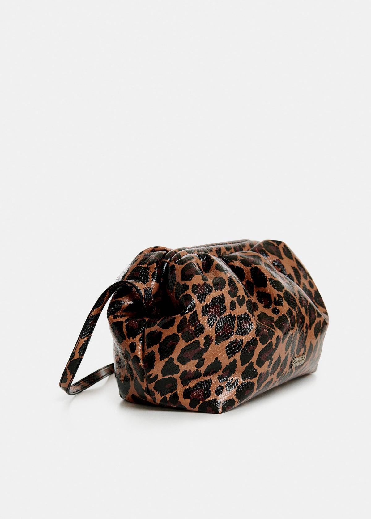 Essentiel Antwerp Kennie printed handbag in Camel, alternate view