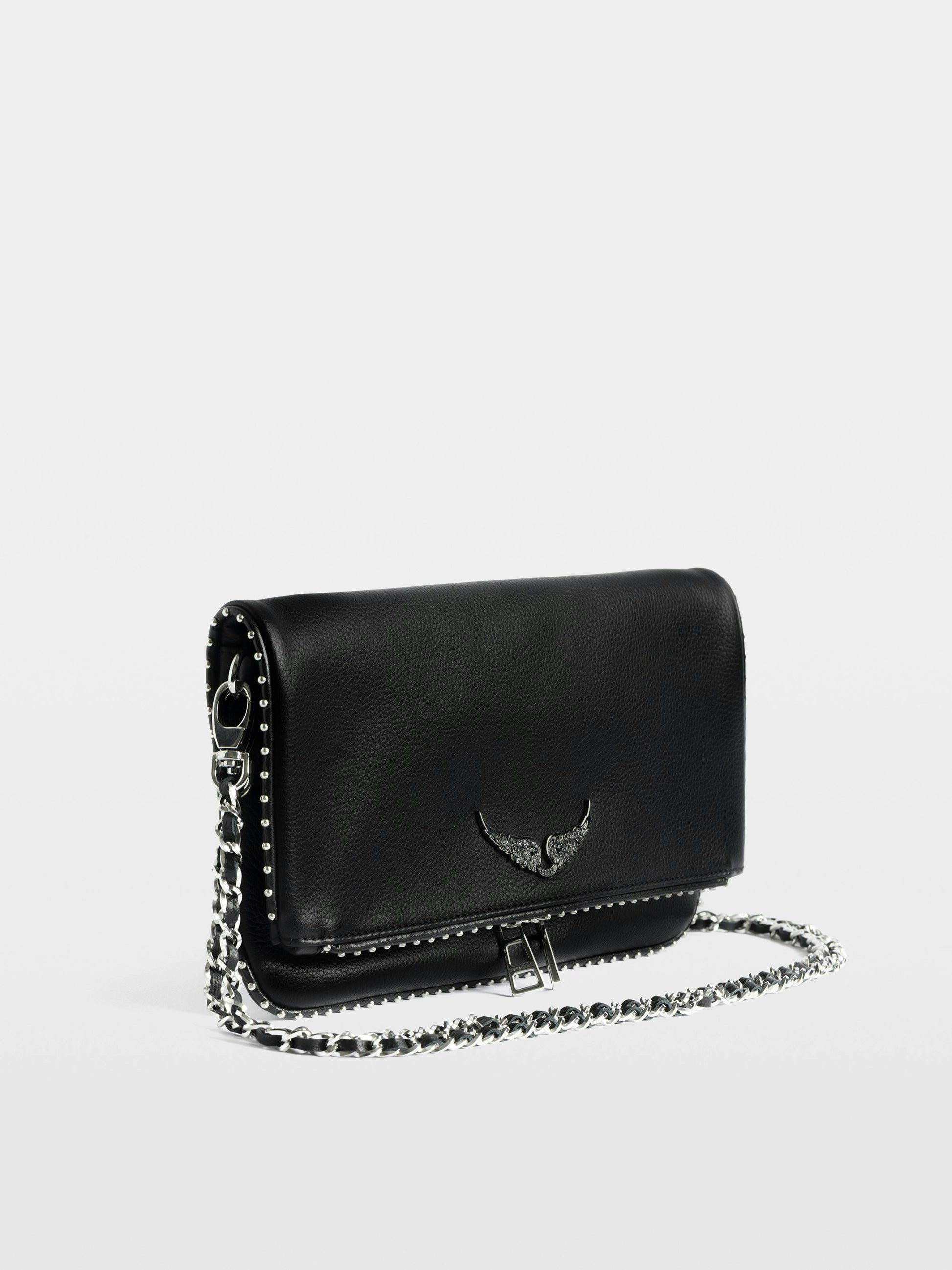 Zadig & Voltaire Rock Studs Clutch in Black, alternate view