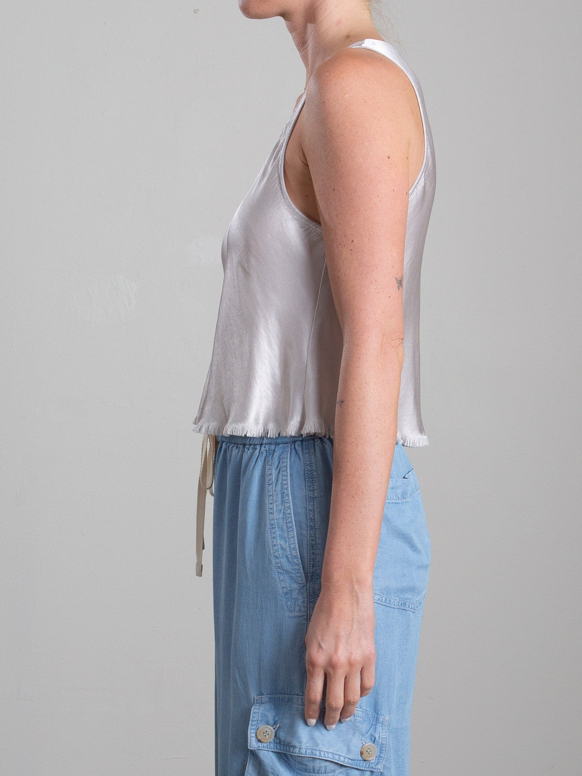 Pharaoh Maggie Tank in Parchment, alternate view 2