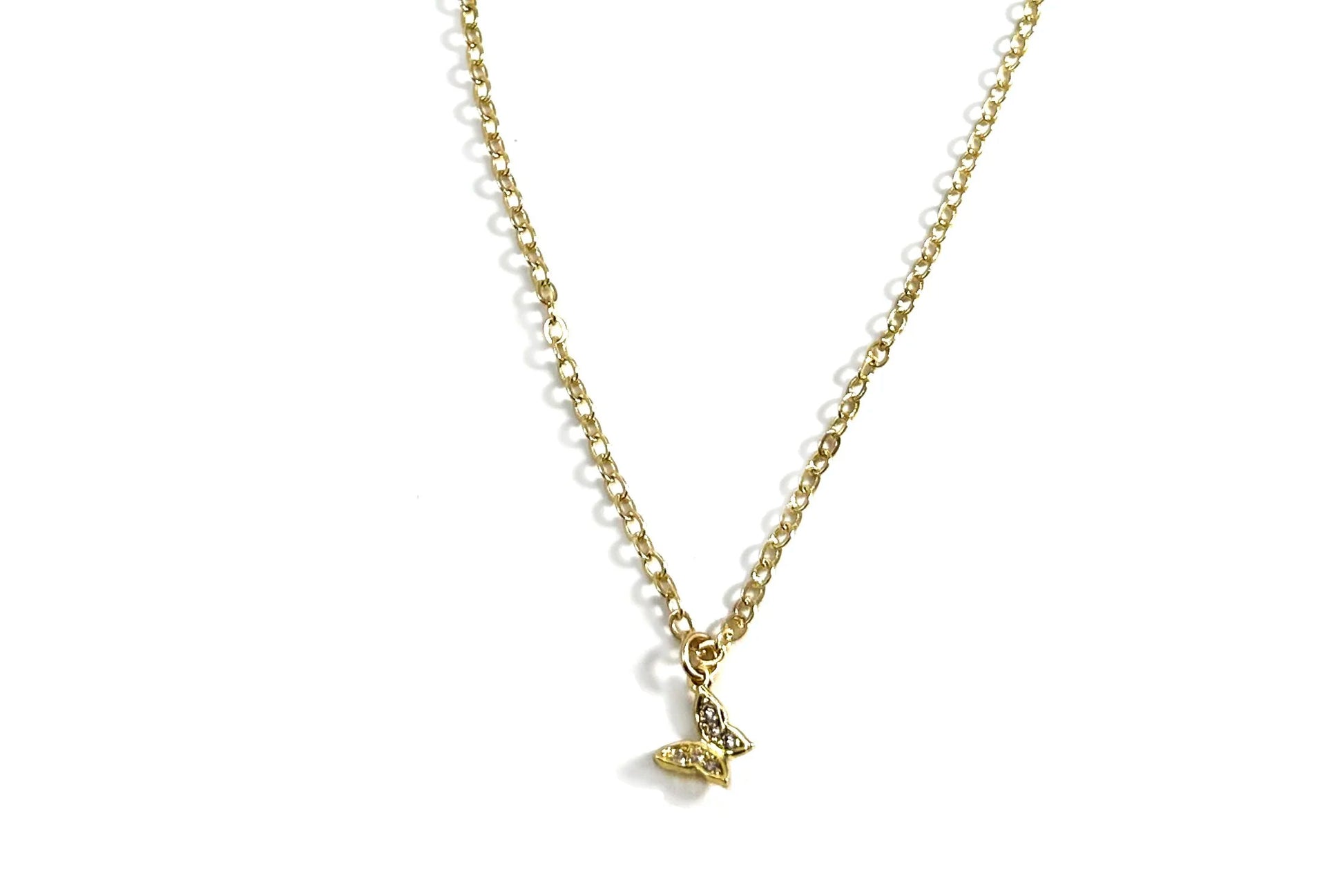 Rachel Nathan My Baby Butterfly necklace