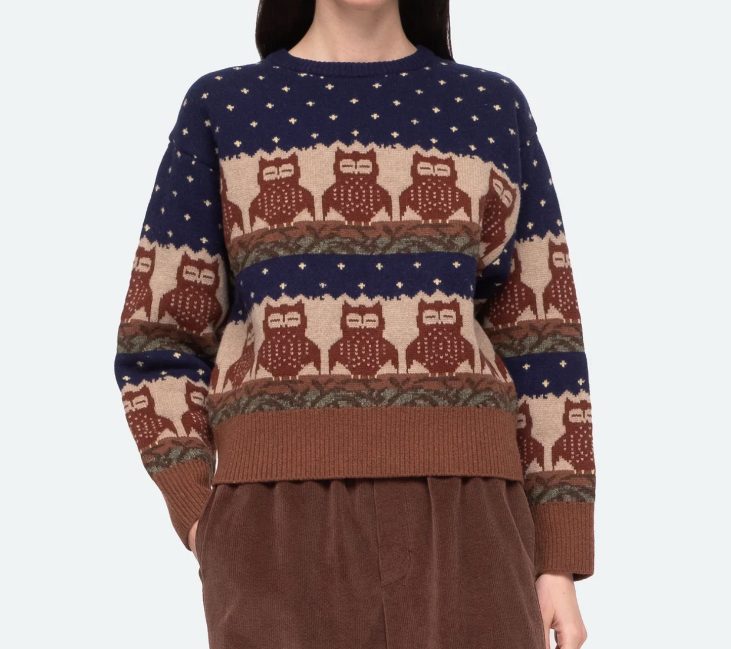 Sea Paz Owl Sweater