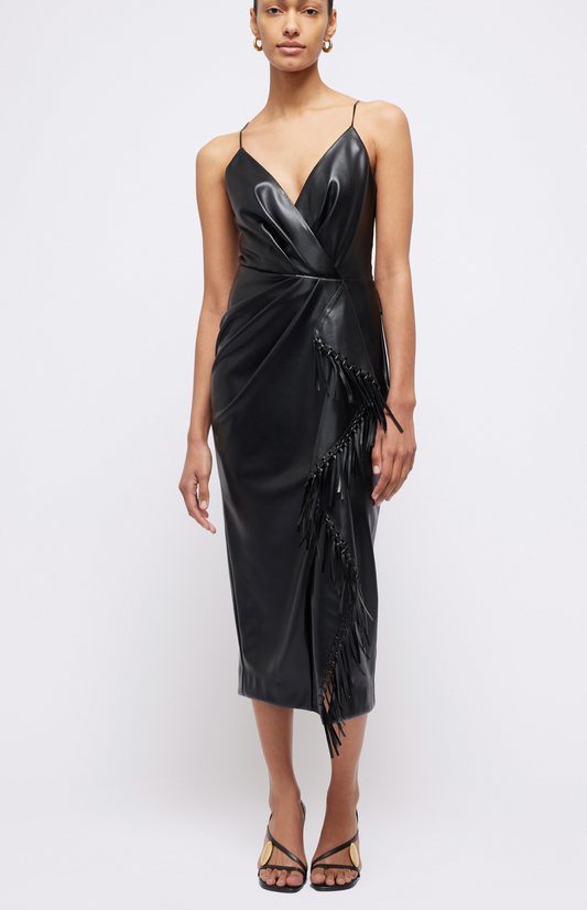 Simkhai Carlee Fringe Dress