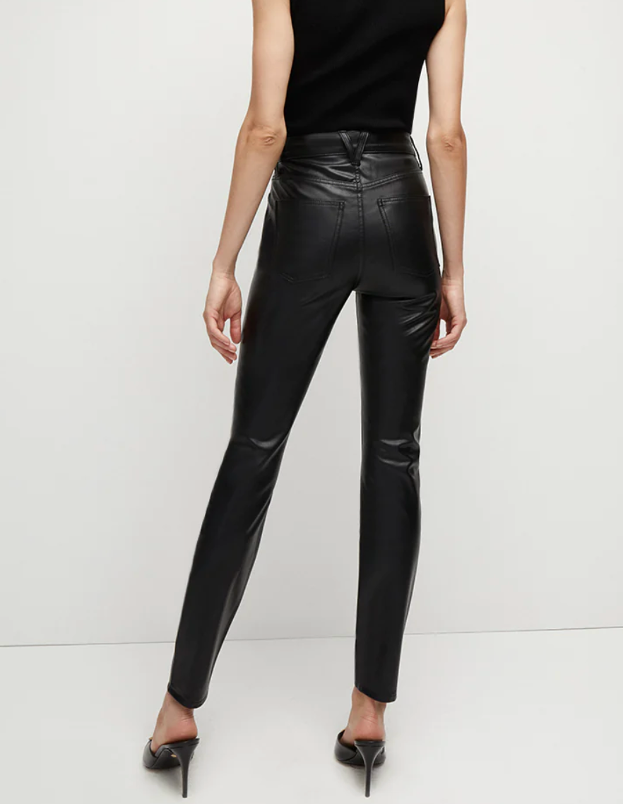 Veronica Beard Debbie Skinny Leather