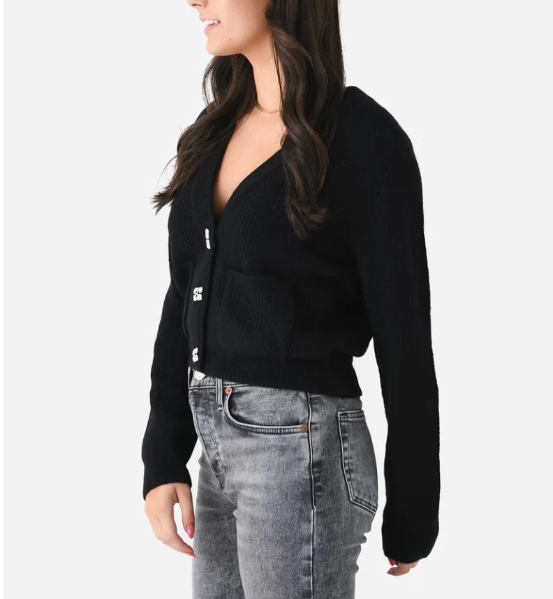 Ganni Deep V Cardigan