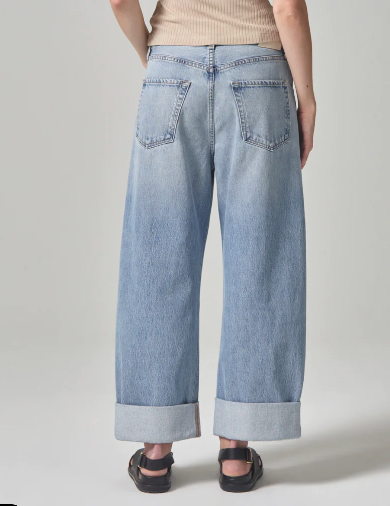 COH Ayla Baggy Cuffed Crop