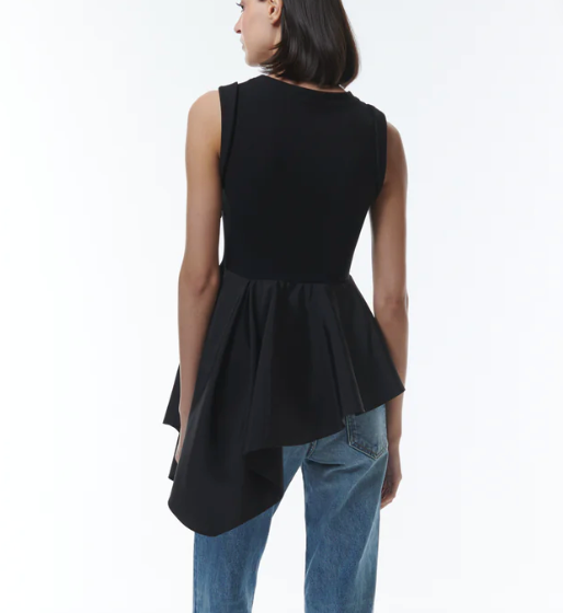 Theo Aphrodite Peplum Top