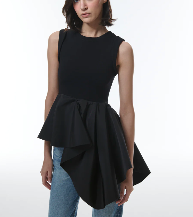 Theo Aphrodite Peplum Top