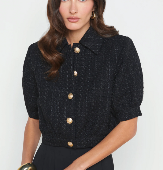 L'Agence Cove Cropped Jacket