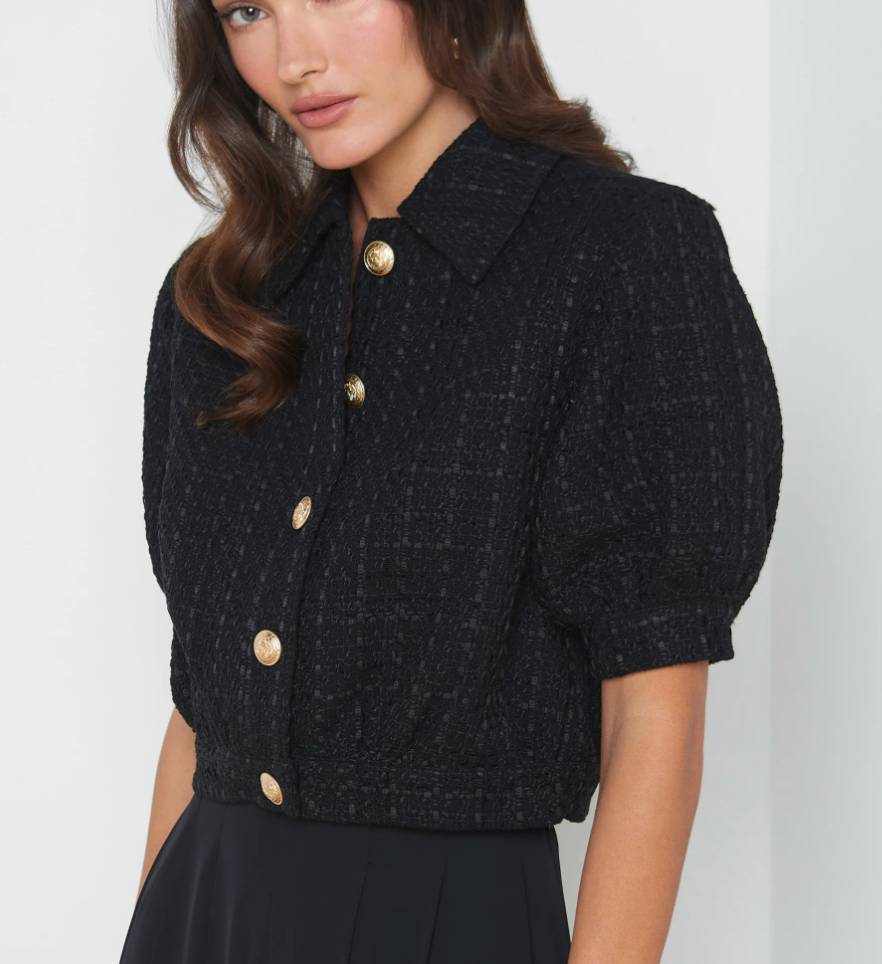 L'Agence Cove Cropped Jacket
