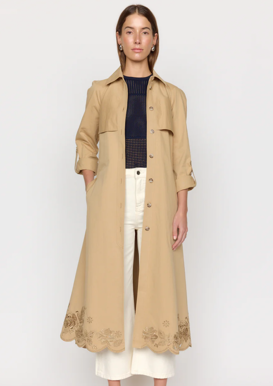 Christy Lynn Pax Trench Coat