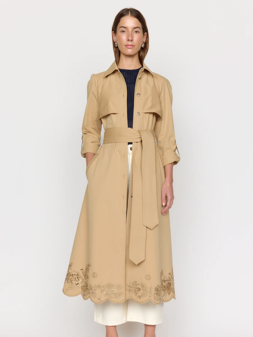 Christy Lynn Pax Trench Coat