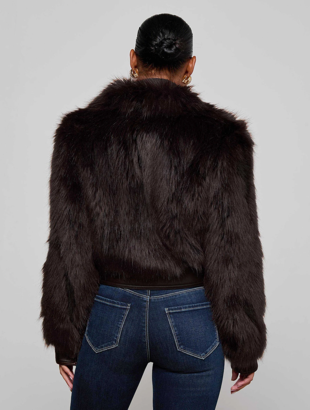 L'Agence Claira Faux Jacket