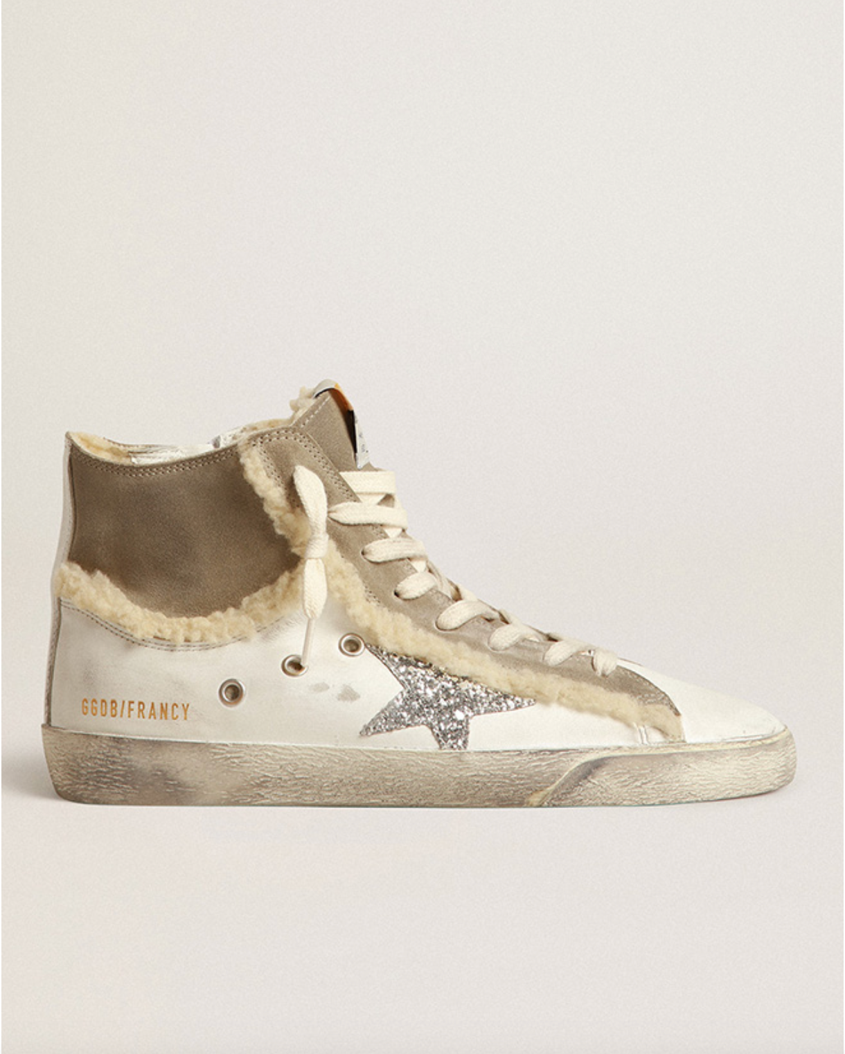 Golden goose francy 2024 glitter