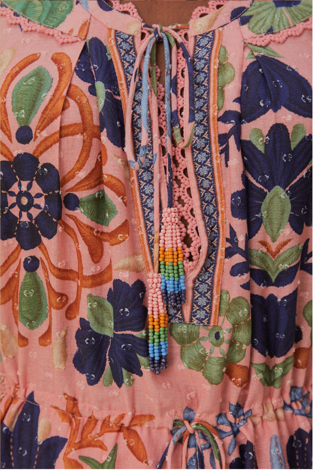 Farm Rio Tapestry Mini Dress