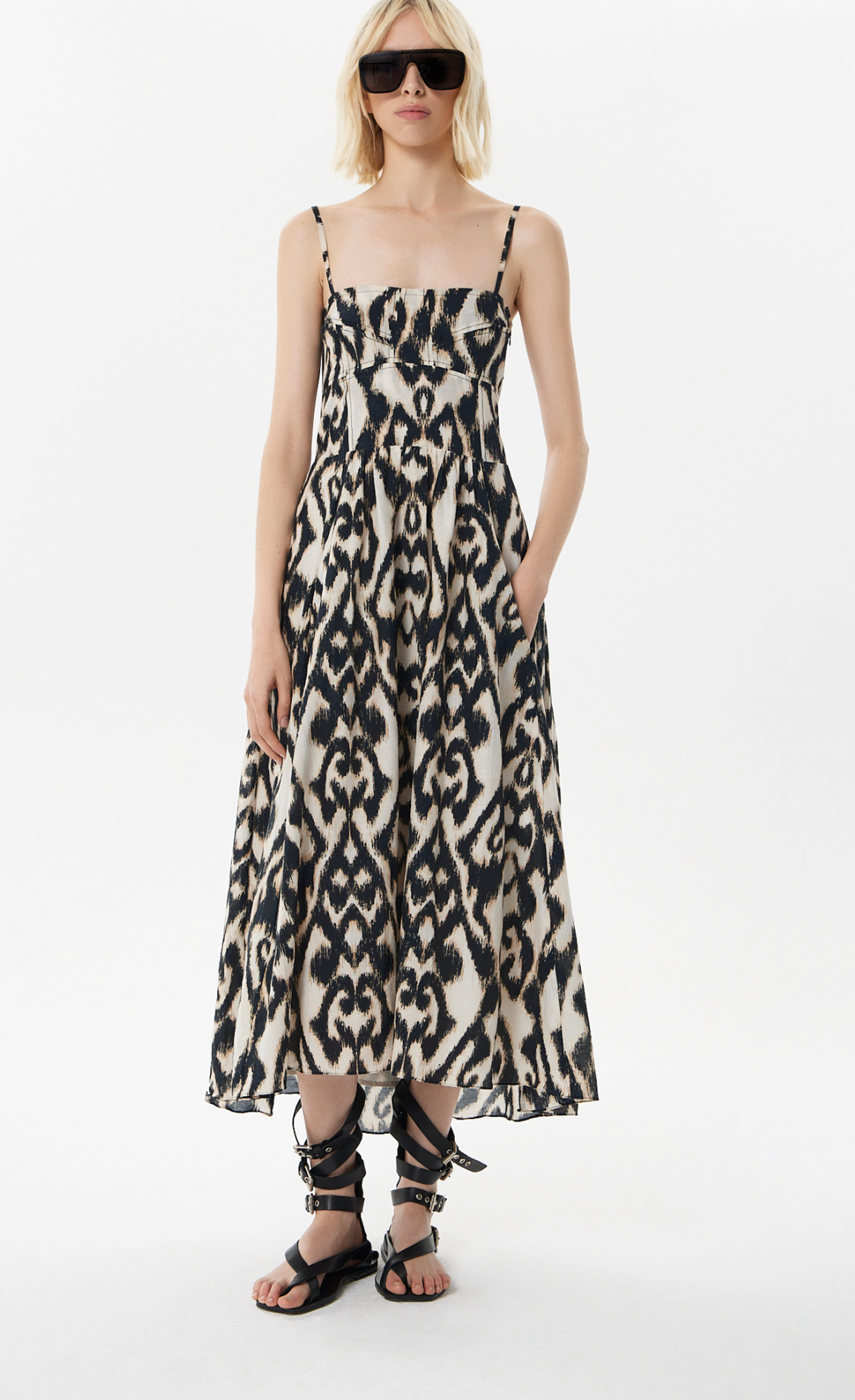 Maria Cher Moreno Midi Dress