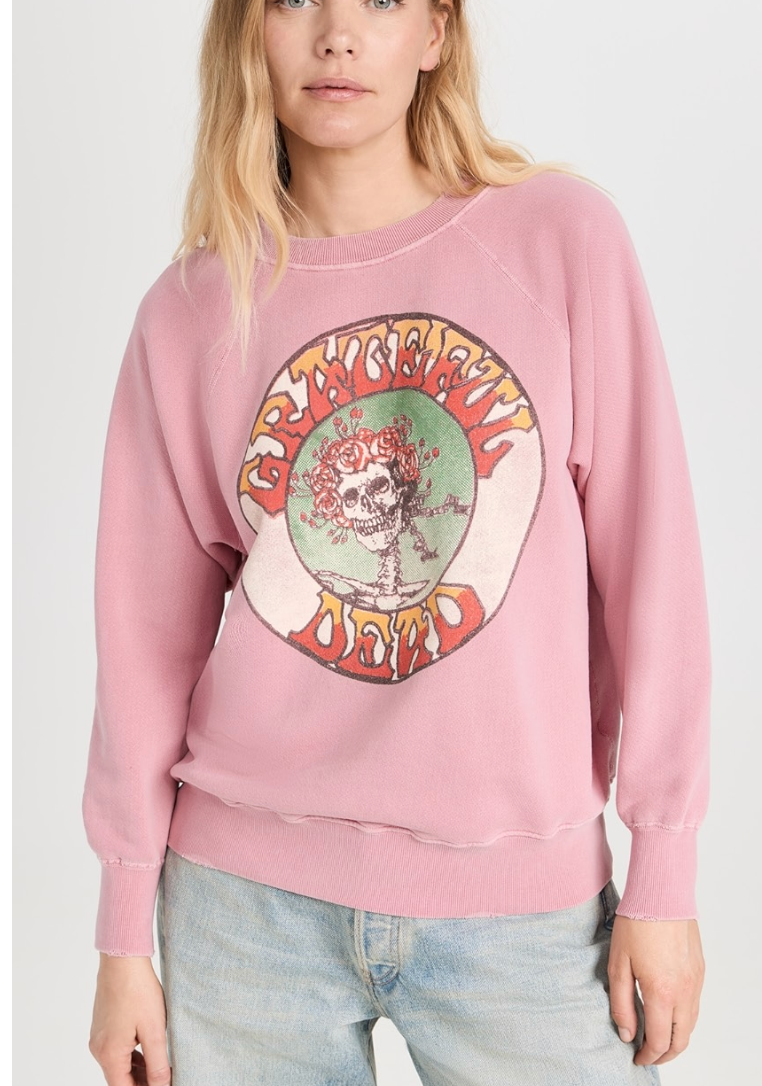 Grateful dead sweatshirt womens discount