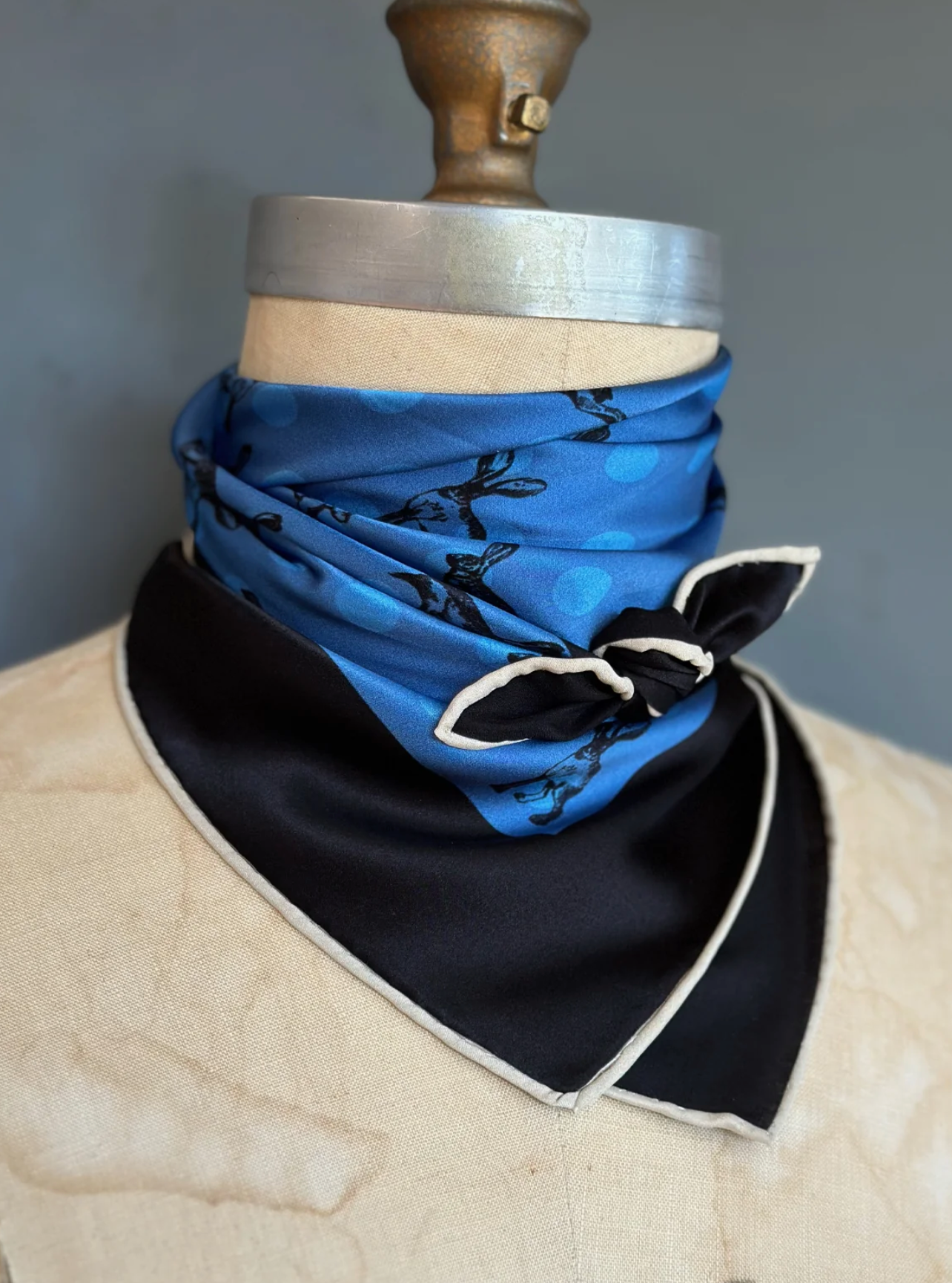 AHWR Jack French Blue Scarf