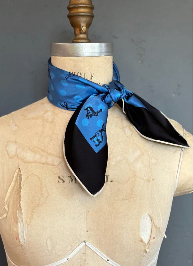 AHWR Jack French Blue Scarf