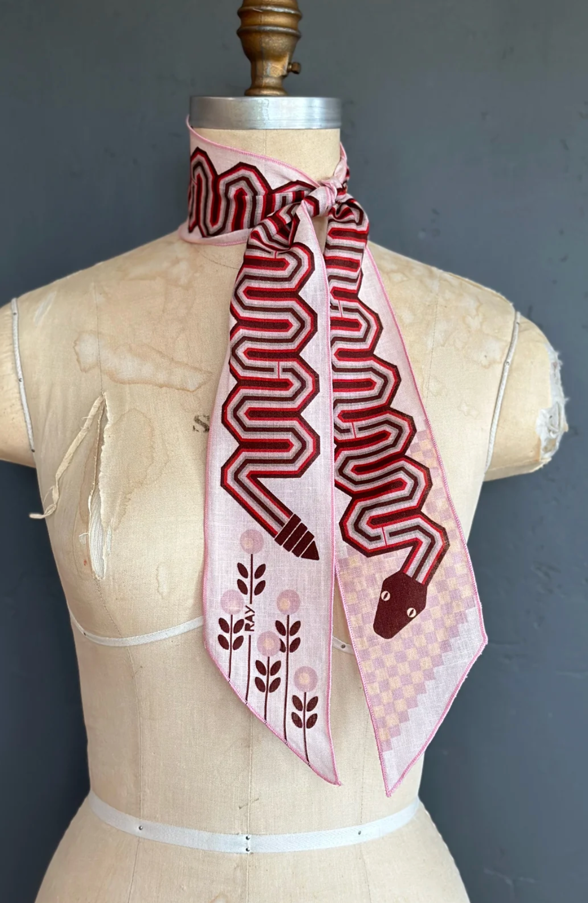 AHWR Dahlia Summer Eden Scarf