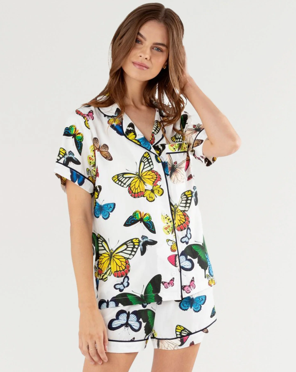 Katie Kime Butterly PJ Set