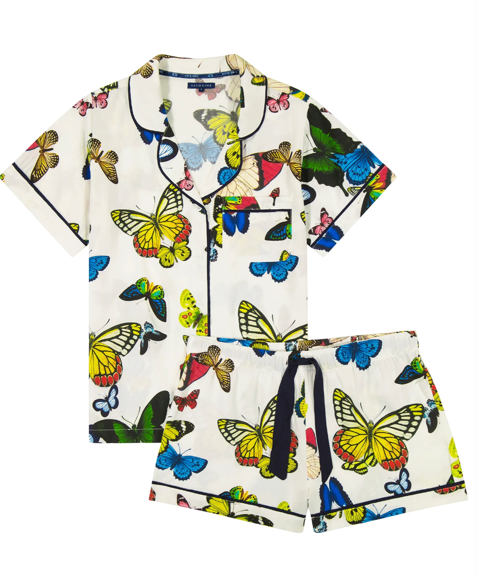 Katie Kime Butterly PJ Set