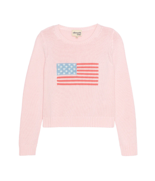 E&I American Flag Sweater