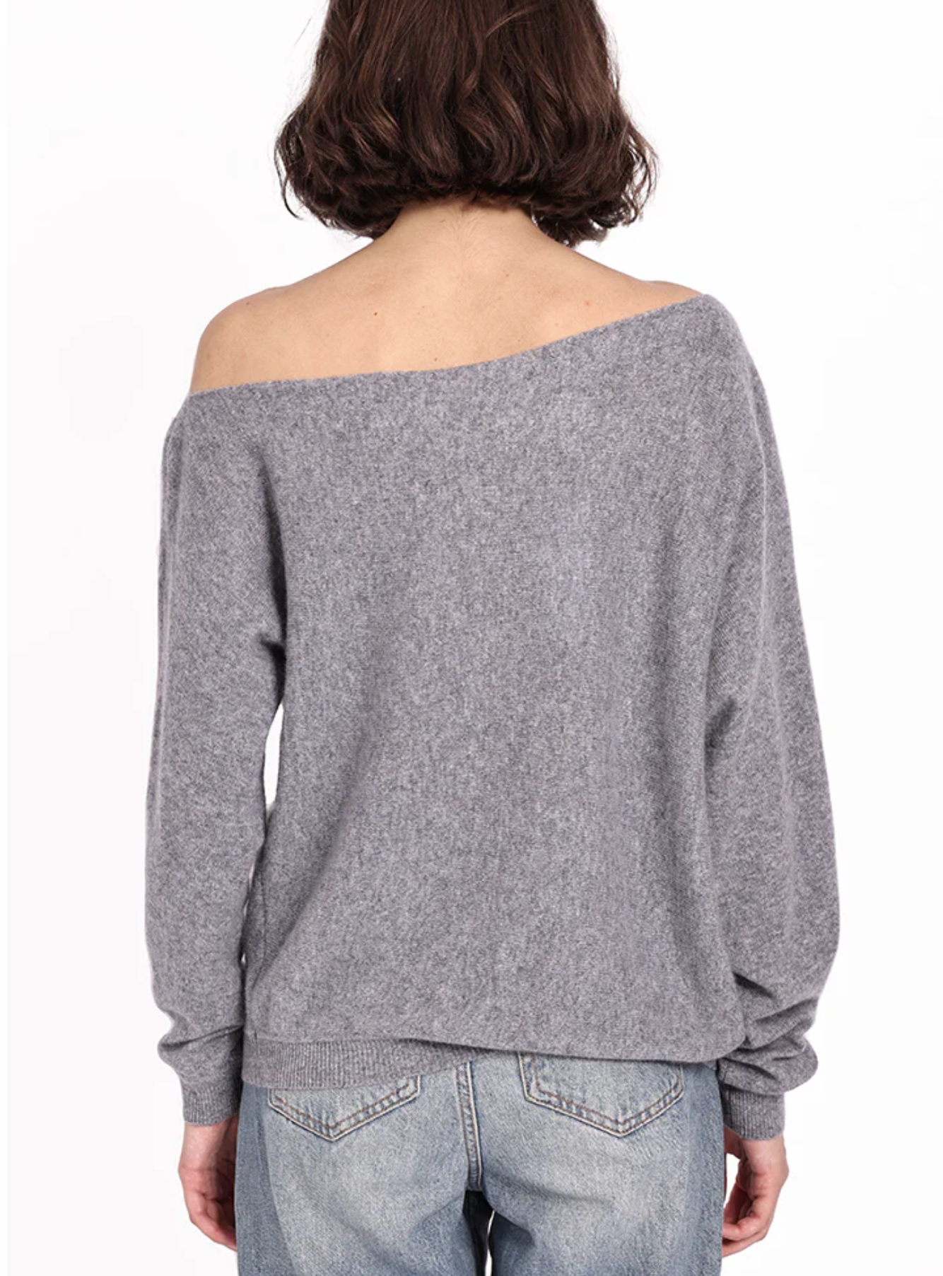 MR Cashmere Off the Shoulder Top