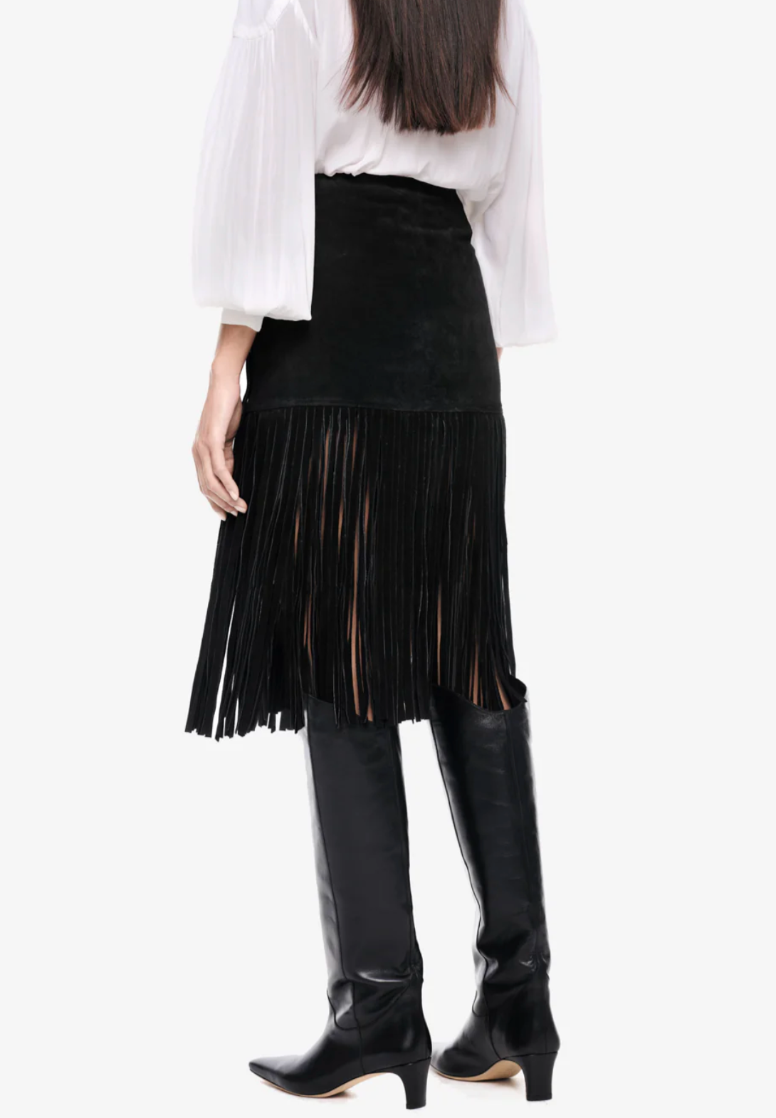 Smythe Fringe Skirt