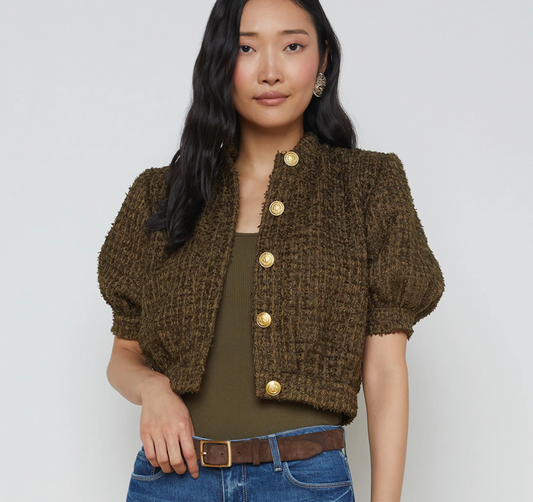 L'Agence Cove Crop Jacket