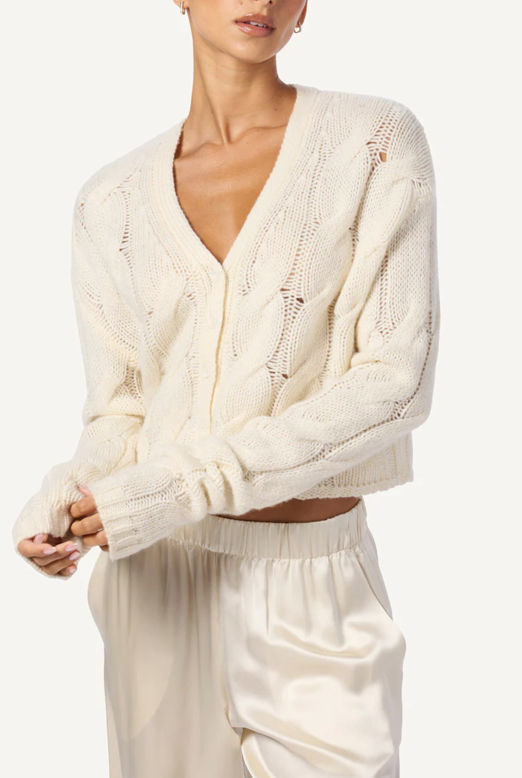 Sablyn Jolie Cable Knit Cardigan