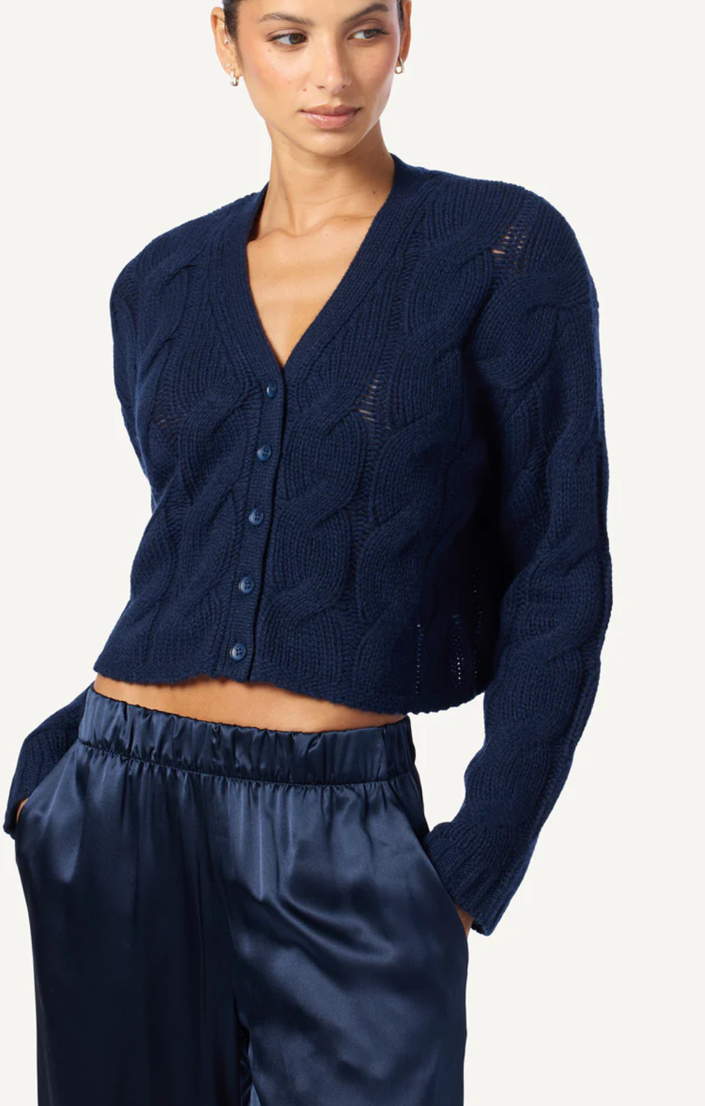 Sablyn Jolie Cable Knit Cardigan