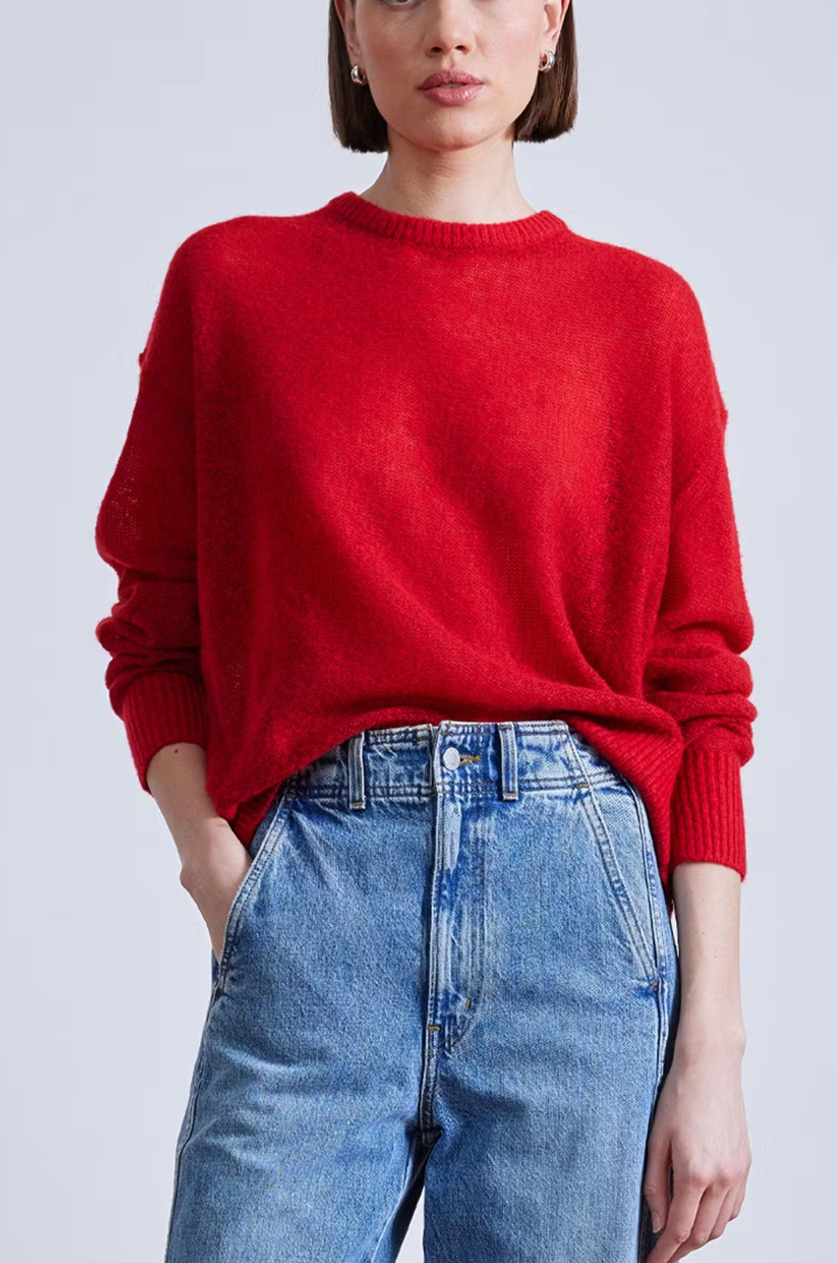 Apiece Apart Tissue Weight Sweater