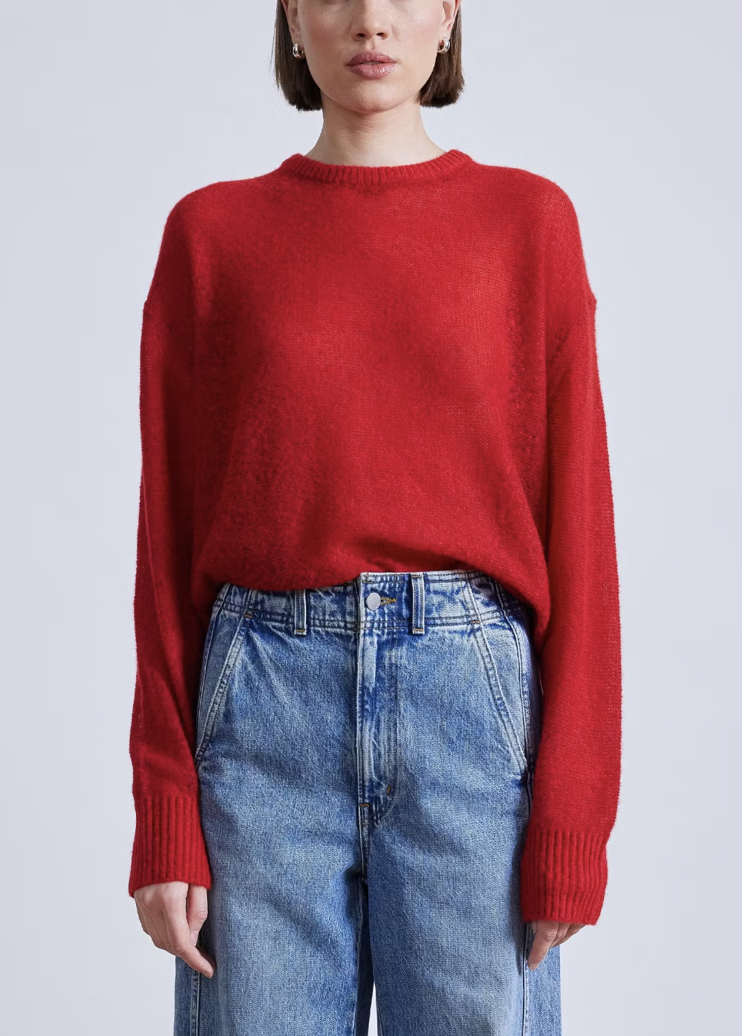 Apiece Apart Tissue Weight Sweater