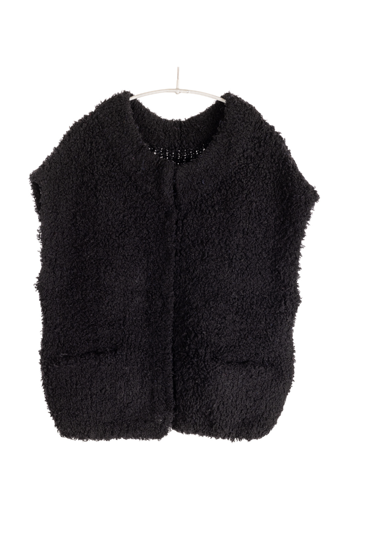 Paychi Guh Furry Vest