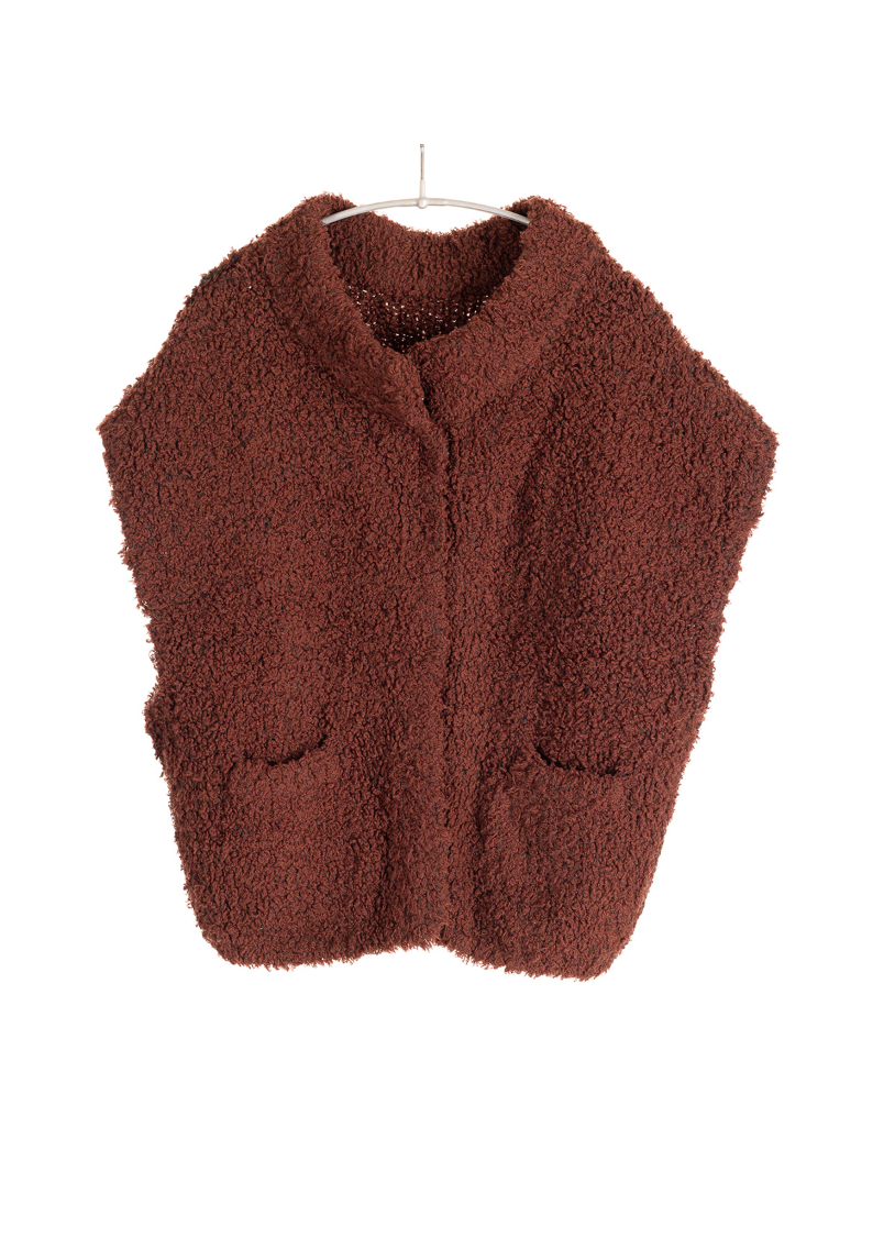 Paychi Guh Furry Vest