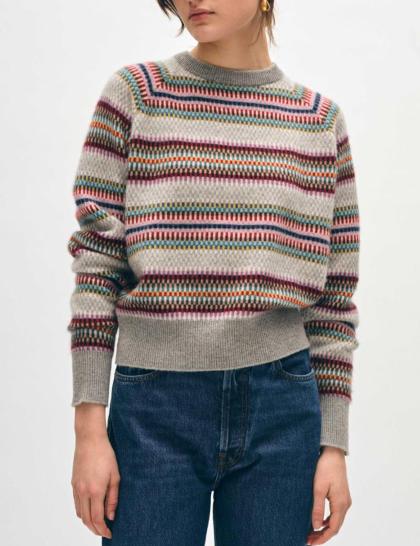 W+W Striped Sweatshirt