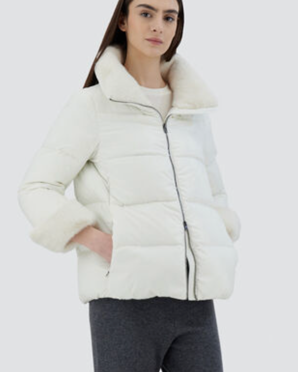 Herno Cape Faux Fur