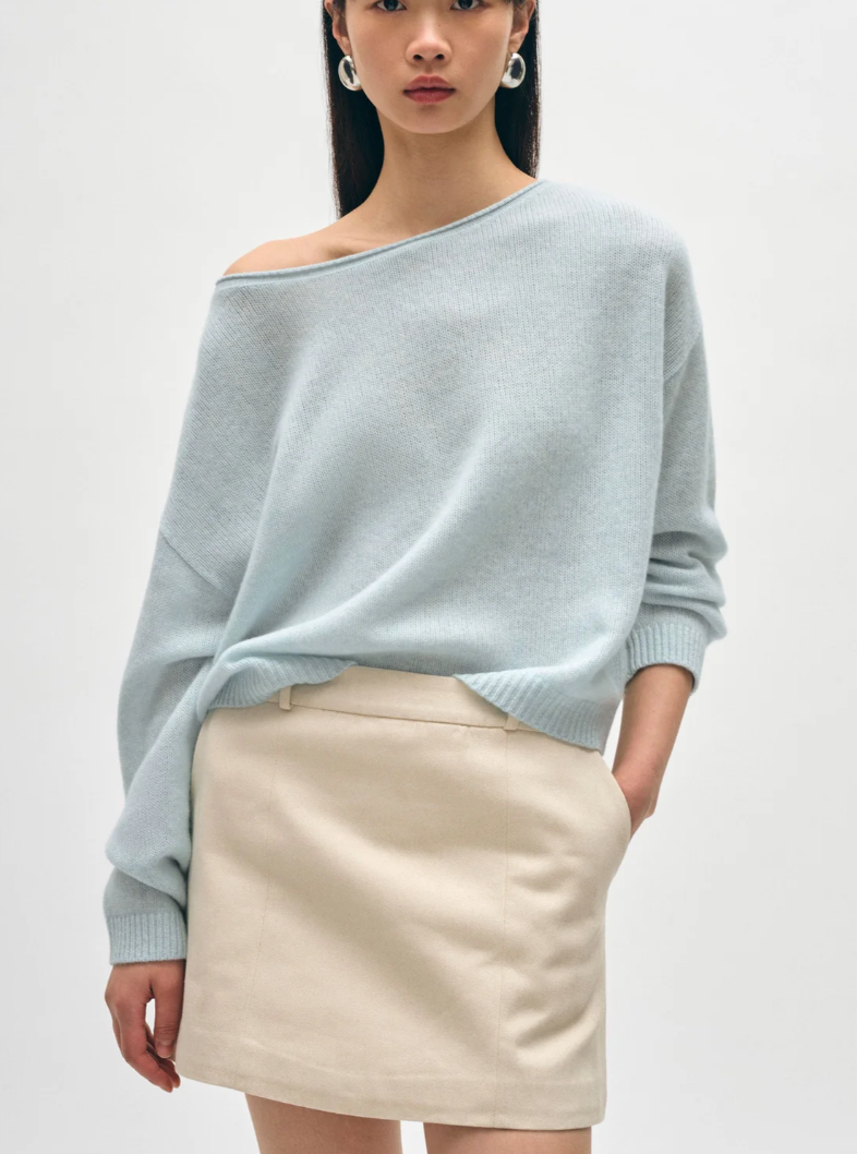 W+W Off Shoulder Sweater