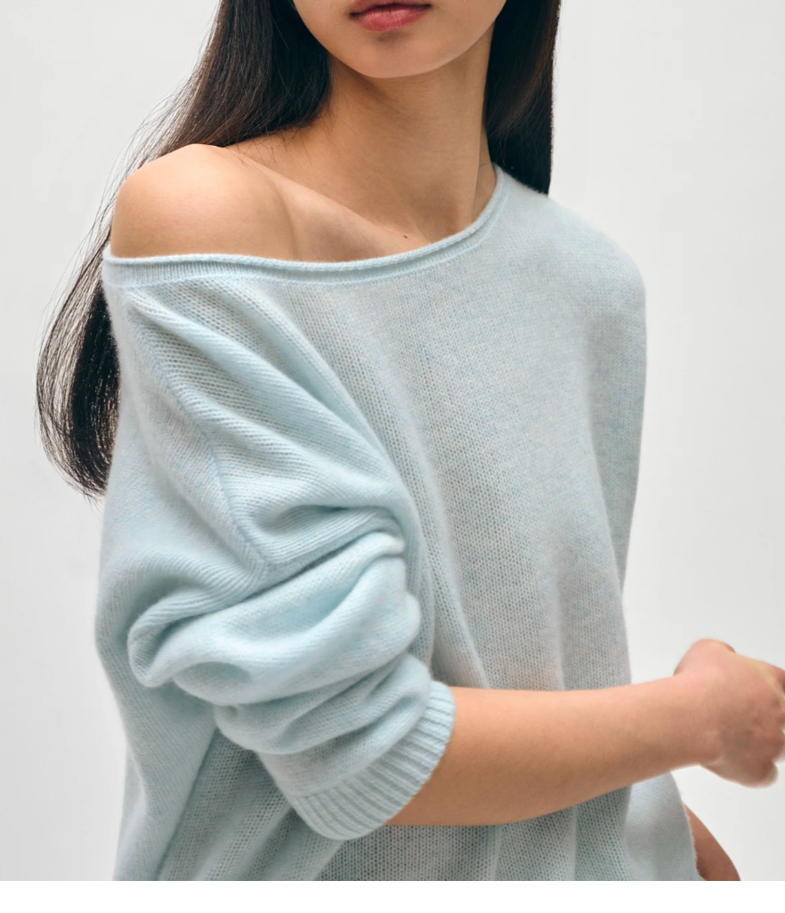 W+W Off Shoulder Sweater