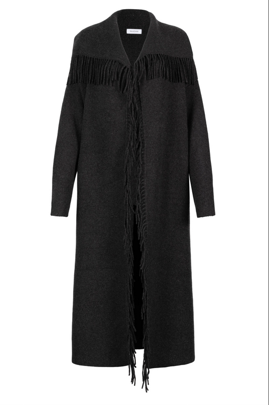 Naadam Wool Fringe Coat